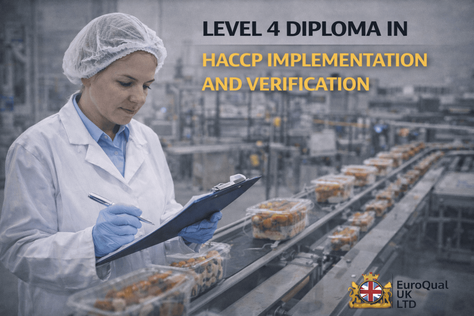 Level 4 Certificate in HACCP Implementation & Verification