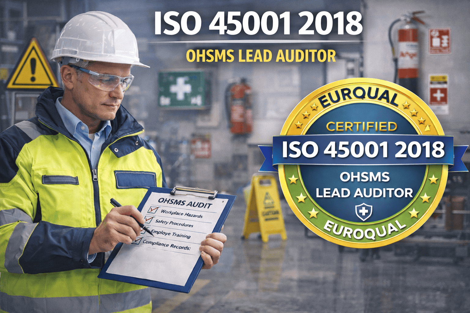 ISO 45001 2018: OHSMS Lead Auditor