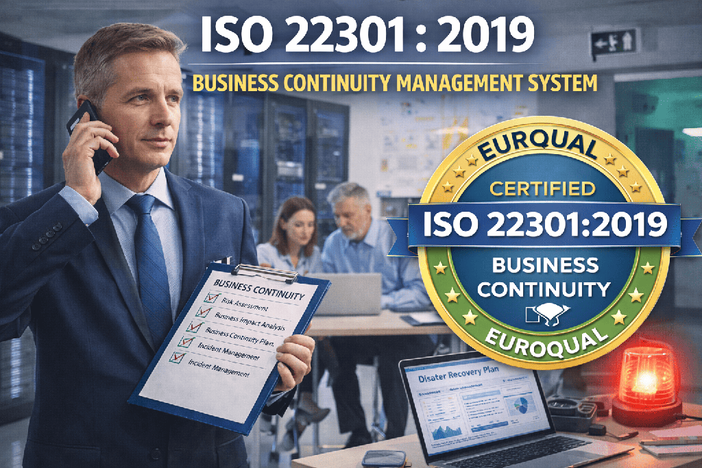 ISO 22301: 2019 Business Continuity Management System (BCMS)