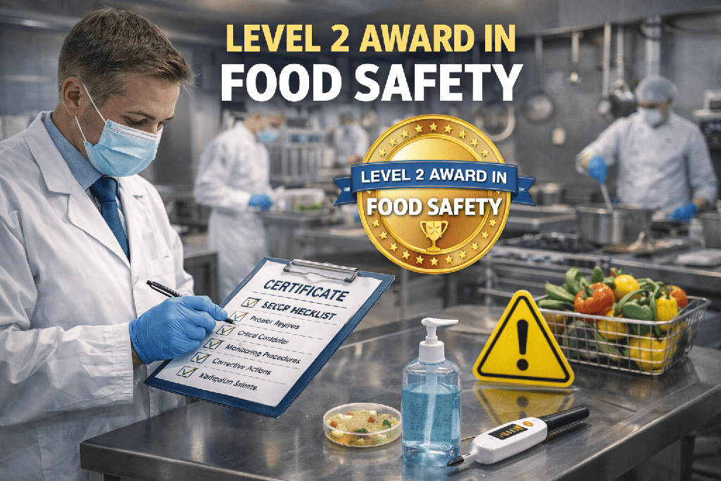Level 2 Award in Food Safety for Catering & Hospitality